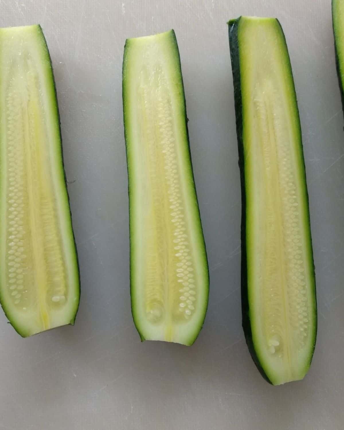Process-half the zucchini