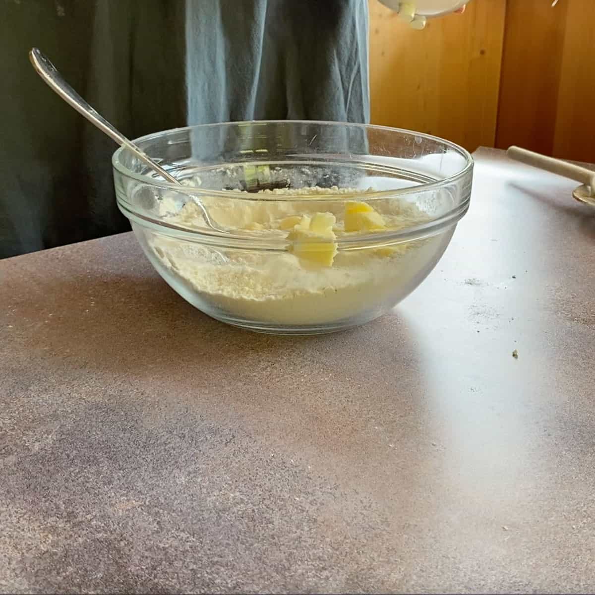 Process Cobbler 7 - adding butter